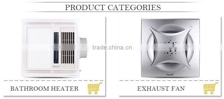 Bathroom 4 infrared lamp fan heater 3 in 1 with dark silver color SAA approval