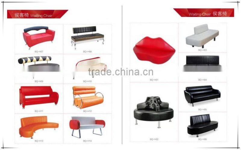Salon furniture equipment favorable price salon waiting chair hairdressing waiting chair waiting room chairs used waiting bench