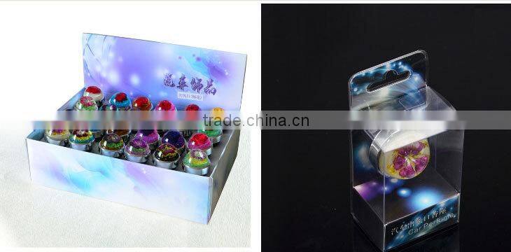 Flower Atuo Perfume Resin Clip Car Perfume