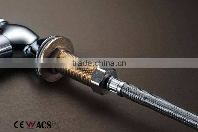 Single Handle Brass Kitchen Mixer Faucet