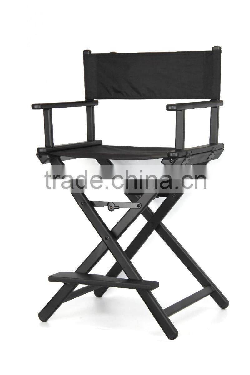 Hot selling products OEM black director chair for makeup artist