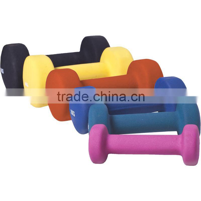 Vinyl Dipping Dumbbell & Barbell Set