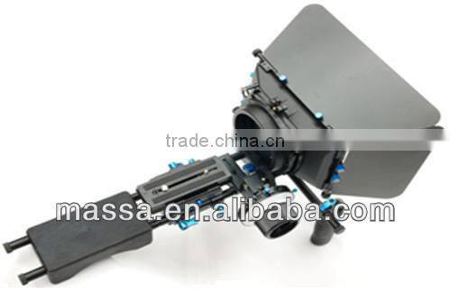 Massa dslr camera rig set with follow focus and matte box(3 in 1)