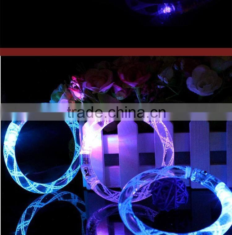 Thread Style LED Bracelet Light Up Bracelets Flashing Wrist Bracelet For Christmas