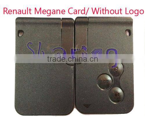 Remote Smart Card for Renault Megane 7941 3 Button without logo