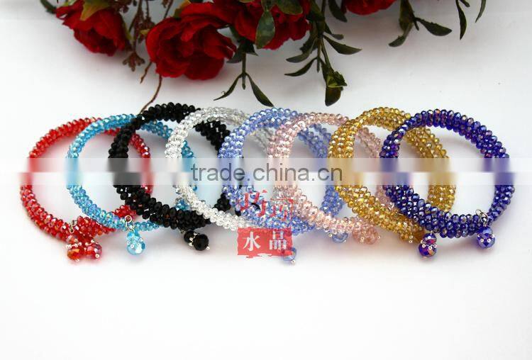 10mm faceted crystal rondelle bead for jewelry craft DIy making wholesale