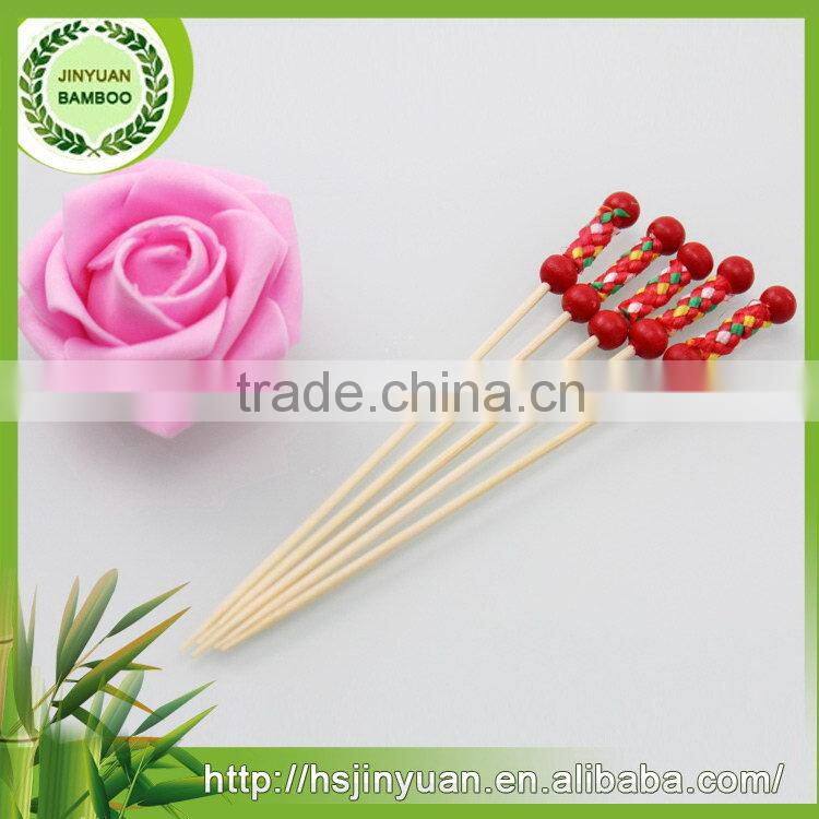 Best price fast delivery rotating bamboo fruit picks factory