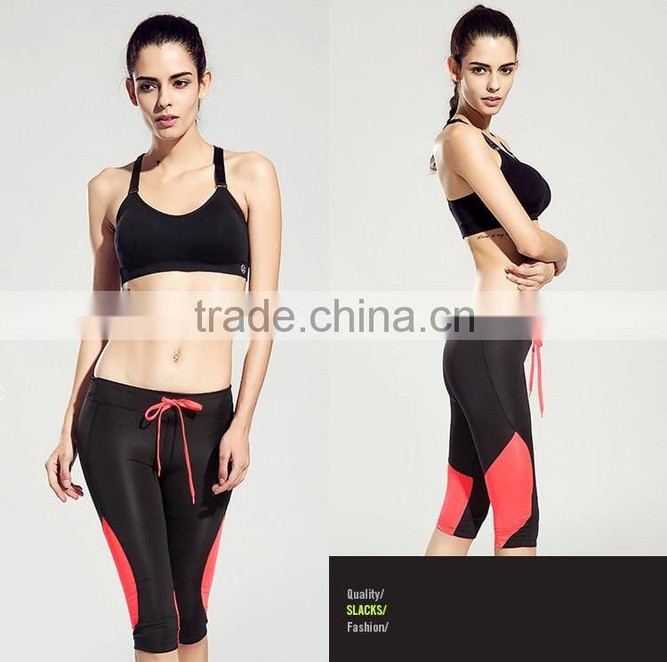 ladies fitness clothing women leggings tight yoga wear capris pants