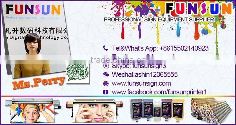 2016 new model FunsunJet FS1802K 1.8m sublimation dx5 head printer with 1440dpi