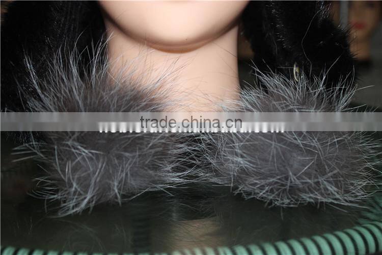 Women Winter Fur Hats Real Silver Fox Fur Pompom Mink Fur Hat With Ear Flap