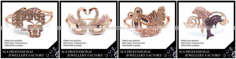2015 new equilibrium bangle costume rose gold jewelry bangle plain gold bangles for this summer season