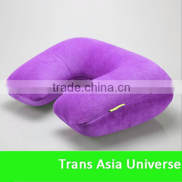Hot Selling Promotional inflation travel and neck pillow