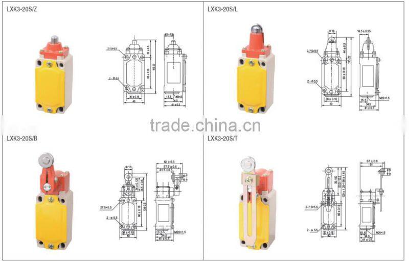 LXK3 zippy micro switch, limit switch price, magnetic limit switch