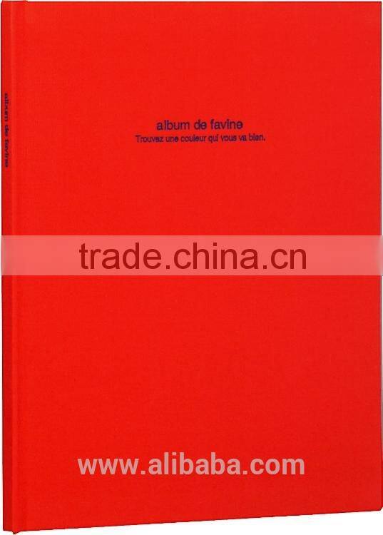 Simple colors stylish self-adhesive sheet 3x5 photo album for sale