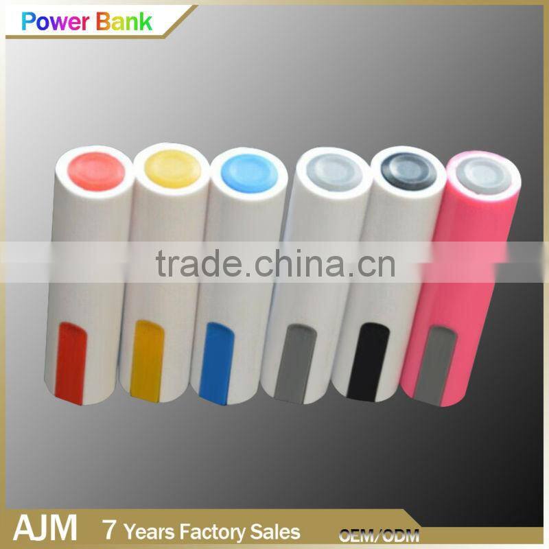 2000mah mini promotional power bank 18650 battery fast charing power bank