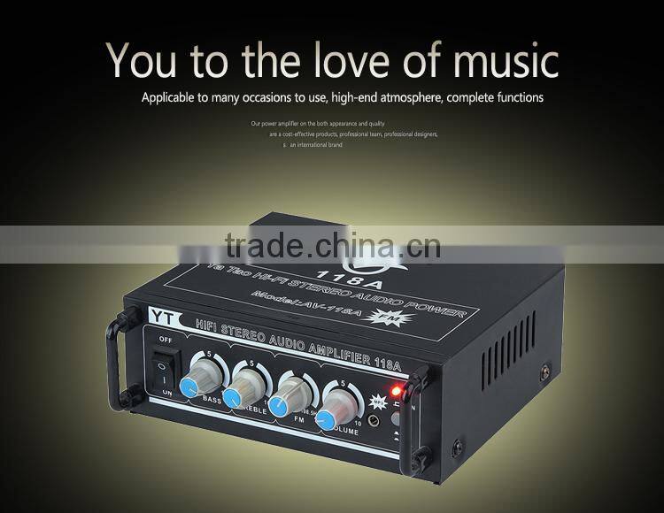 car audio mini box speaker YT-118A with CD/VCD/DVD