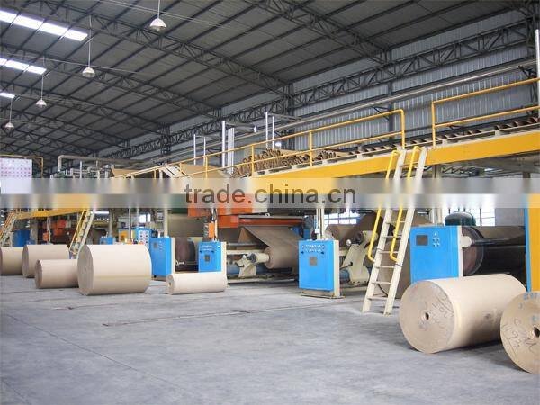 corrugated cardboard production line auto packing machine