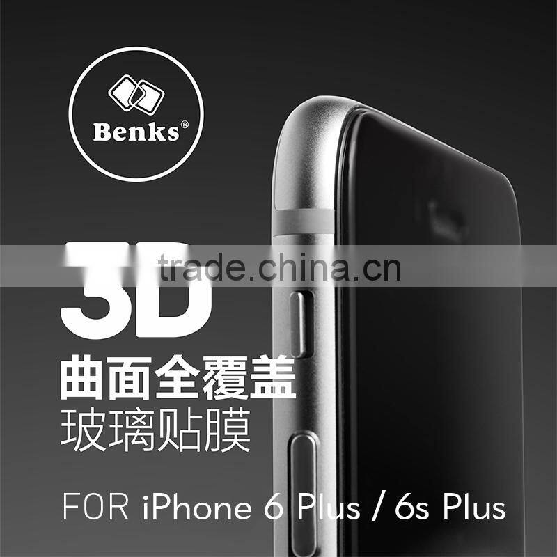 Benks For iPhone 6 Plus Magic X Pro 3D Edge Anti-Scratch Tempered Glass Screen Full Cover Protector For iPhone 6s Plus TB-0207