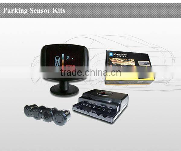 VFD display camera parking sensor system with voice alert with 4 sensors