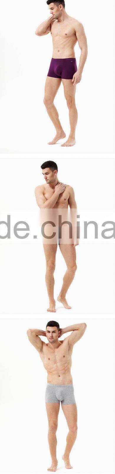 European 2015 Bamboo Fabric Men Underwear Soft Comfortable Unique Bamboo Fabric Boxers