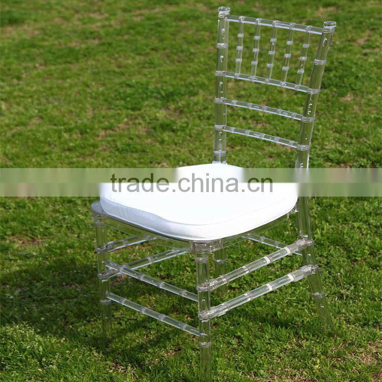 wholesale modern acrylic tiffany chair with low price