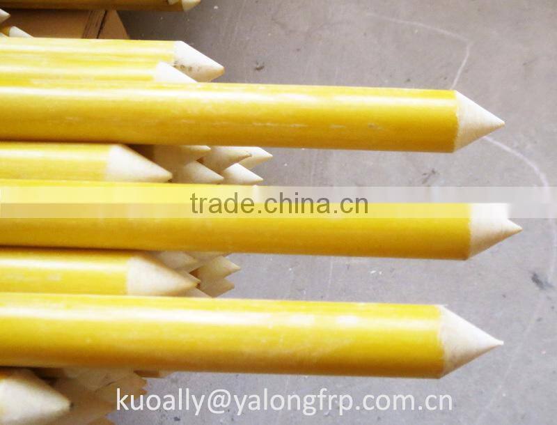 Professional fiberglass pultrusion manufacturer supply fiberglass Rod,High Strength, UV Resistant