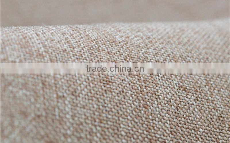 Pure Color Linen Cotton Sofa Fabric