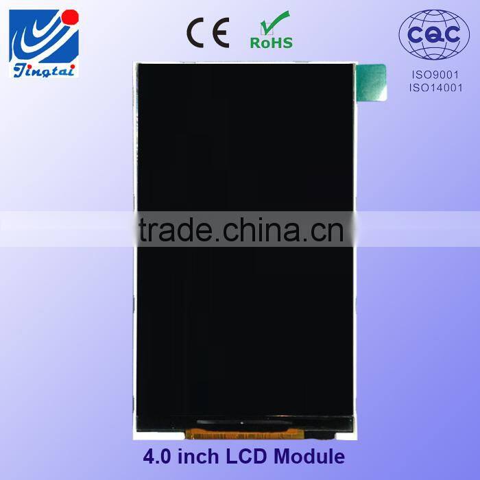 New arrival color tft round lcd display 4" inch wvga mobile phone lcd screen