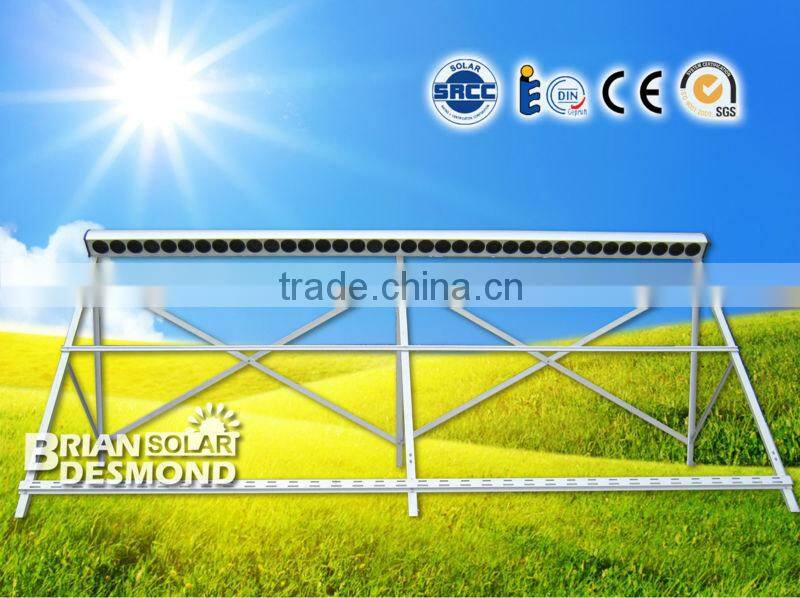 Separated Evacuated Tube Heat Pipe Solar Collector