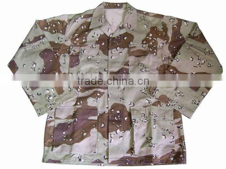 Camouflage BDU Military Uniform from 3522 factory of PLA