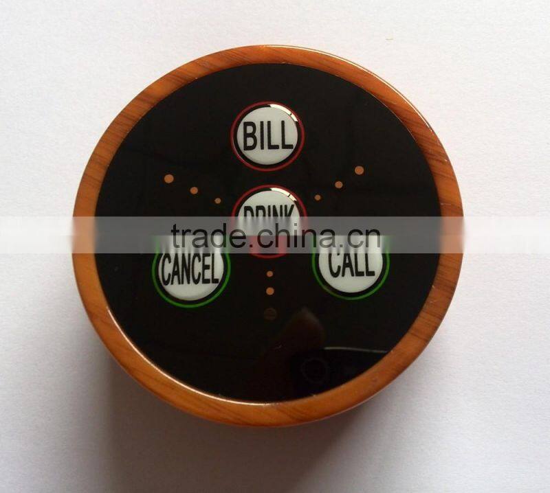 new modern wireless elecronic call bell K-D4 waiter buzzer K-300plus wireless call pager system