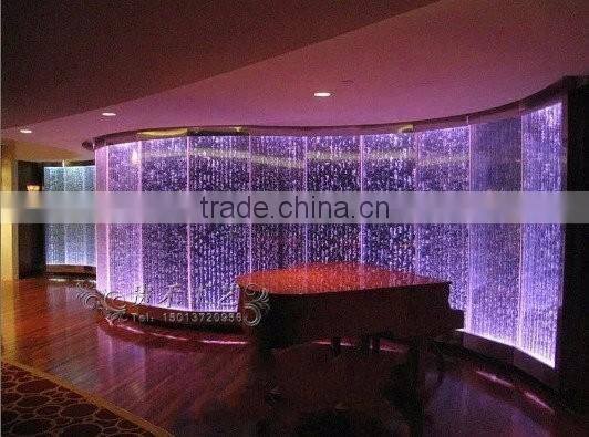 2016 new design acrylic water bubble wall indoor decoration