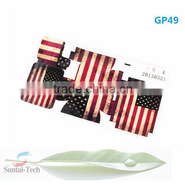 2016 gopros accessories popular camera case sticker for gopros heros ,American Flag shin Sticker for Go Pro He ro 3 housing,GP49
