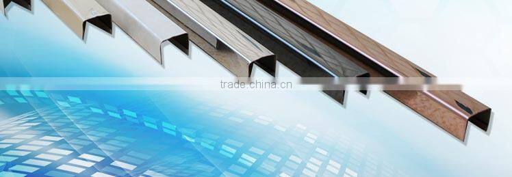 alibaba china supplier metal mosaic tile edge trim