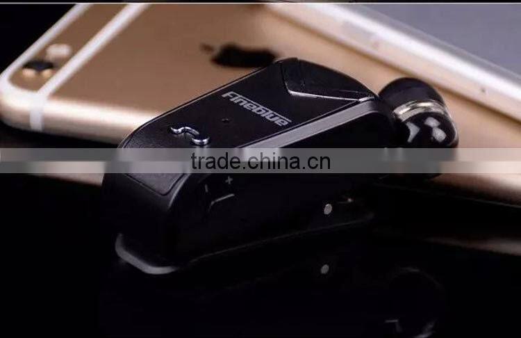 Fineblue hot sale item F-V2 bluetooth earphone headset can be connected two phones in-ear mini bluetooth headset