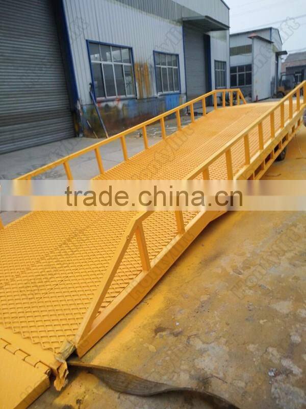 10 ton truck portable loading dock ramps mobile yard ramp