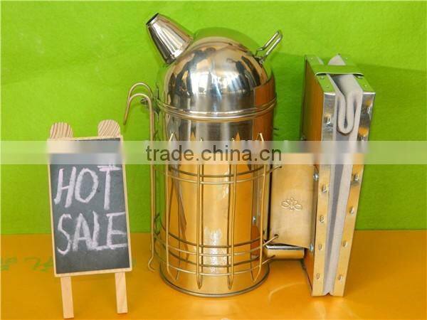stainless steel bee smoker for beekeeping