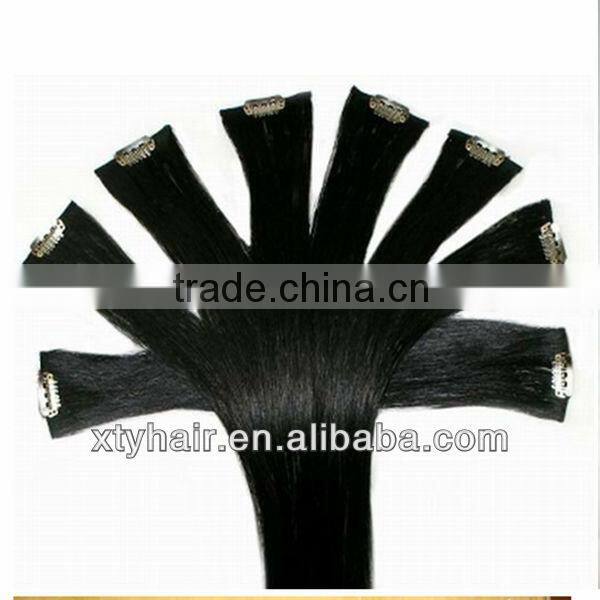 wholesale virgin brazilian clip in hair extensions virgin hair made in china