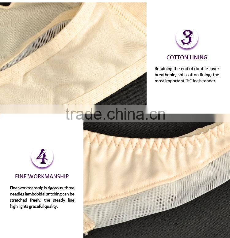 High Quality Fashionable Unti-Static Hipster Romantic Sexy Young Girls Underwear Panties Model