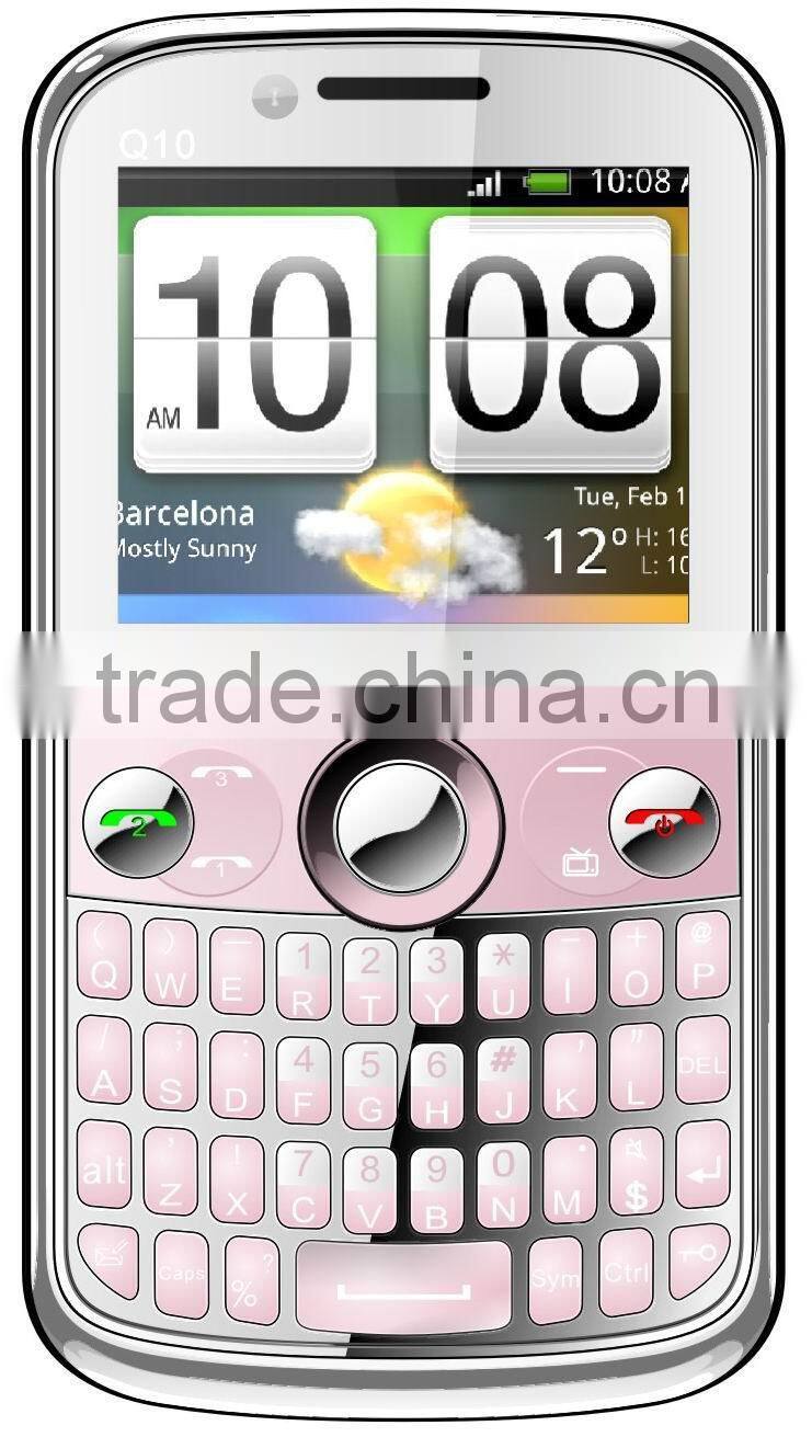 Q10 Dual Super Loudspeaker qwerty q10 tv china mobile