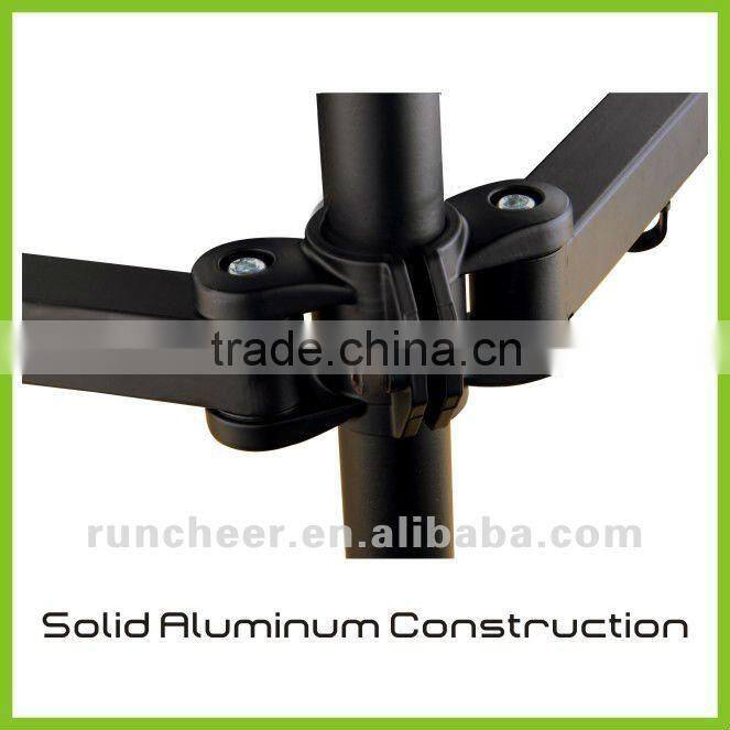 LCD480-D VESA Desk Clamp Mount Vertical C- Clamp Monitor Arm for Dual Monitors