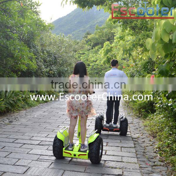 2015 Off-road 2 wheel stand up electric scooter self balancing scooter