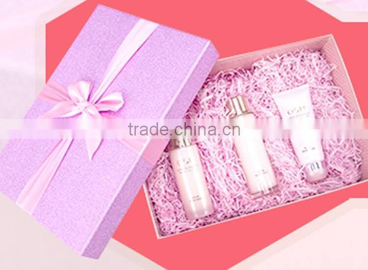 Wholesale high quality custom printed colored handmade cardboard gift box