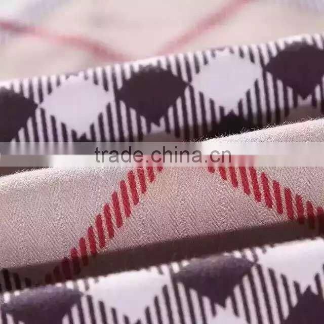 Wholesale Reactive Print Cotton Twill Peach bedding set