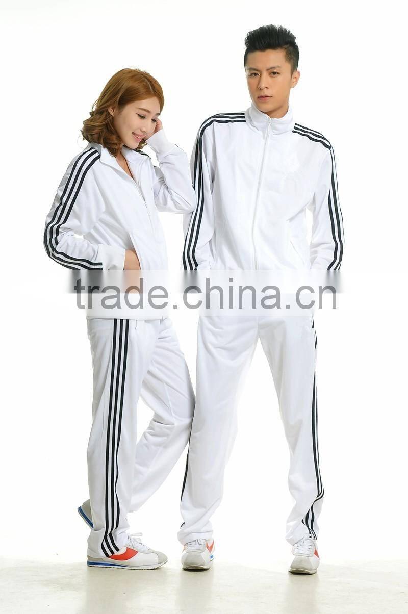 Fashion long sleeve competition training suit jogging jackets