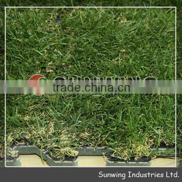 Easy t clean puzzle grass mat for decoration