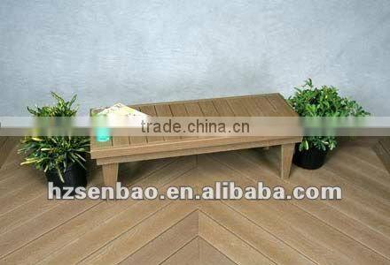 Outdoor Environmental Protection Wood Plastic Composite Chair