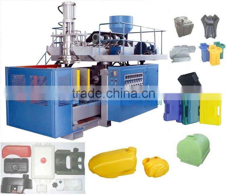 PE extrusion blow molding machine