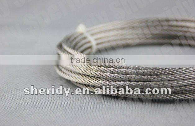 Stainless steel handrail wire rope for fence