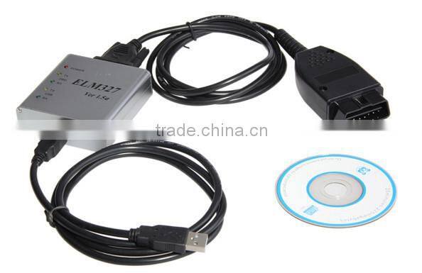 Lowest price Auto Scanner ELM327 USB Metal V1.5a ELM327 USB OBD2